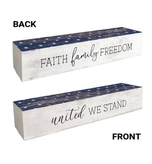 Faith Family Freedom Block